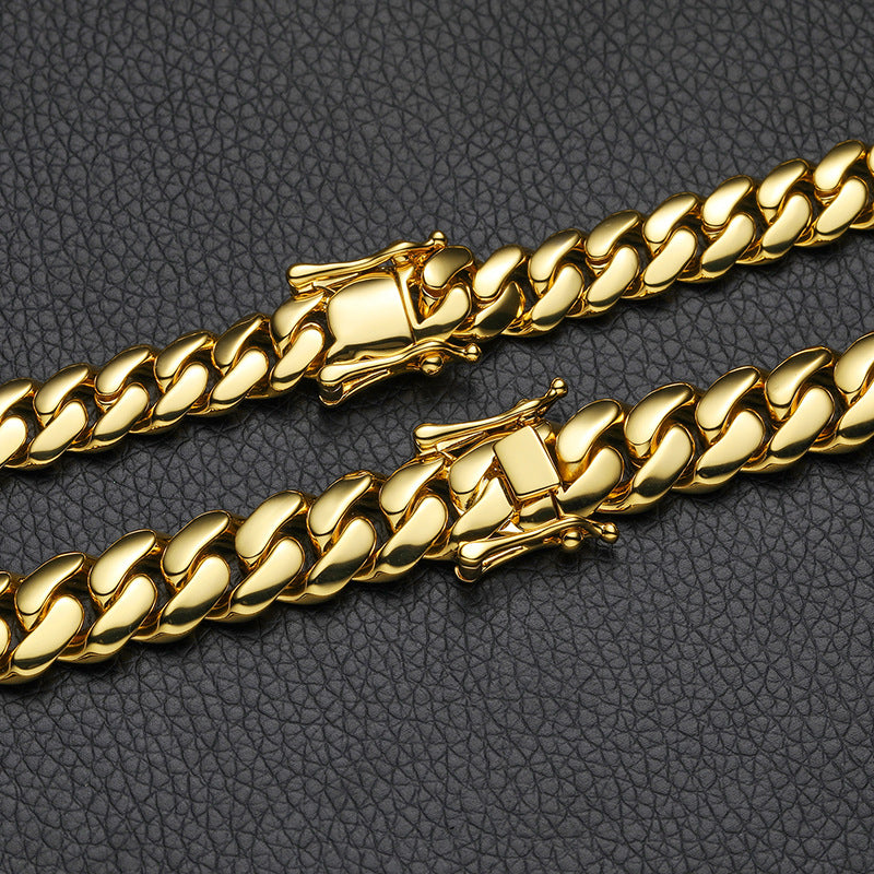 Bracelet Micro Cuban 8Shine Or Jaune - 3mm