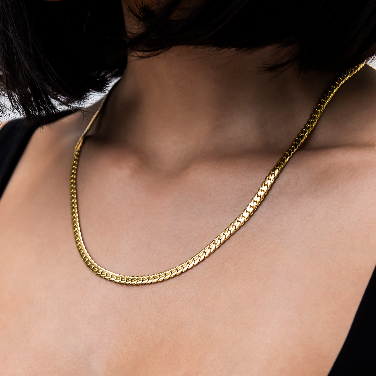 Collier 8Shine — Chaîne South Cuban™ en Or Jaune 5mm