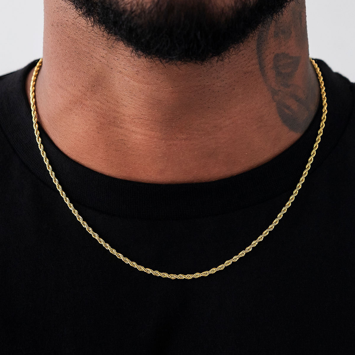 Chaîne 8Shine Rope en Or Jaune – 2mm