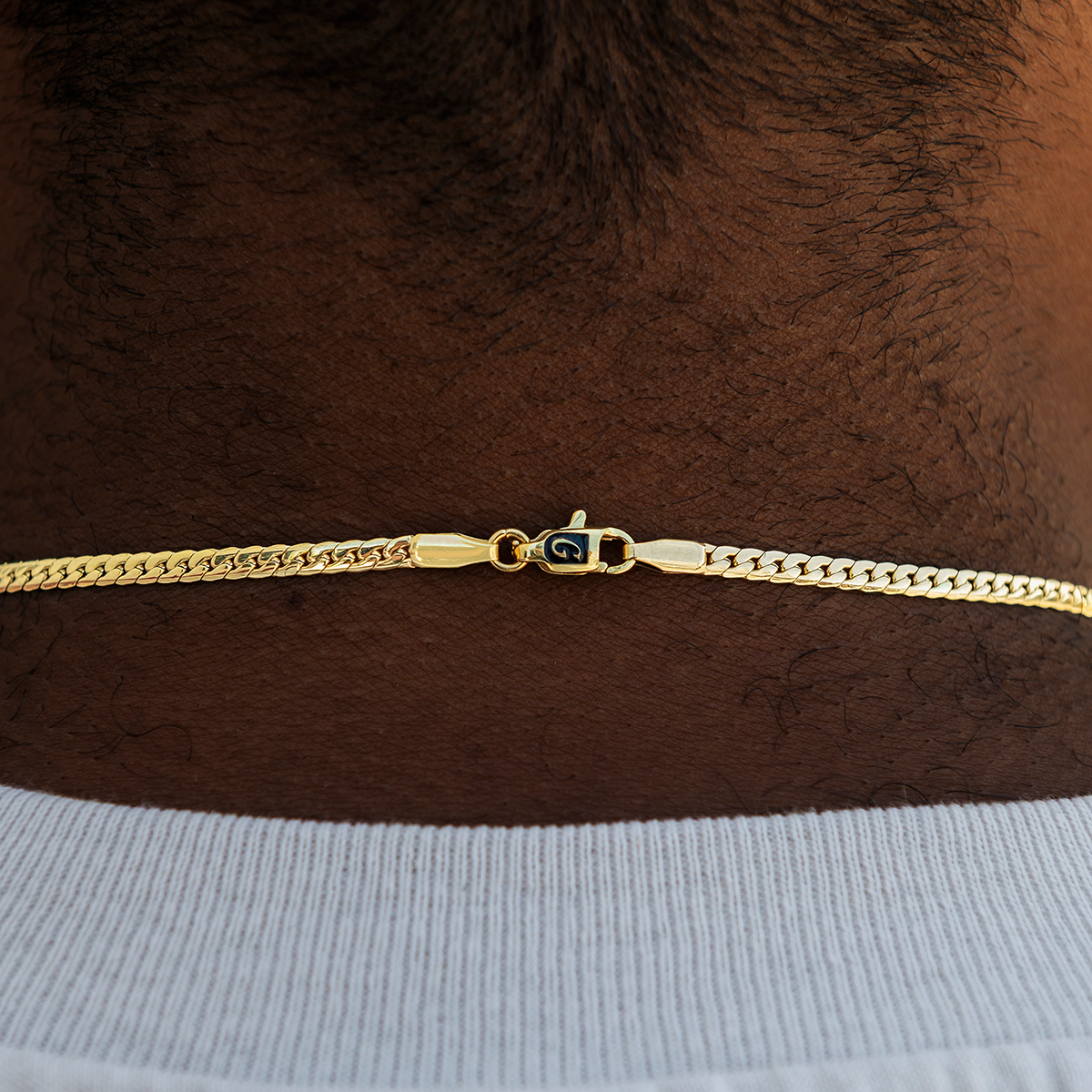 Chaîne 8Shine South Beach Cuban™ Or jaune - 3 mm