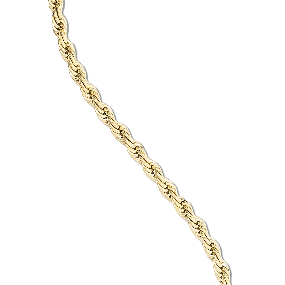 Chaîne 8Shine Rope en Or Jaune – 4mm