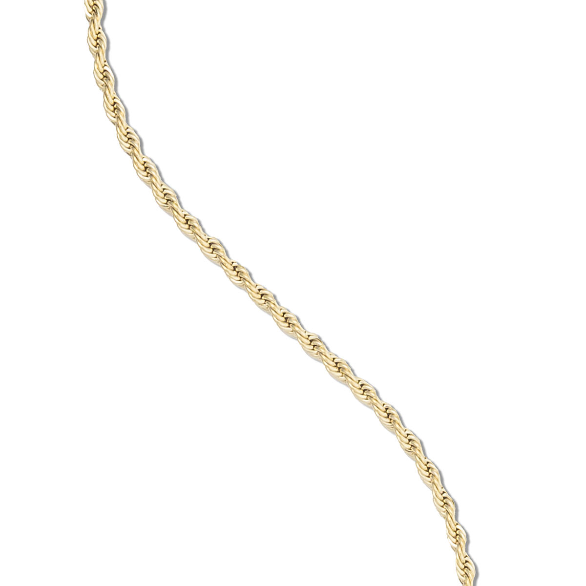 Chaîne 8Shine Rope en Or Jaune – 2mm