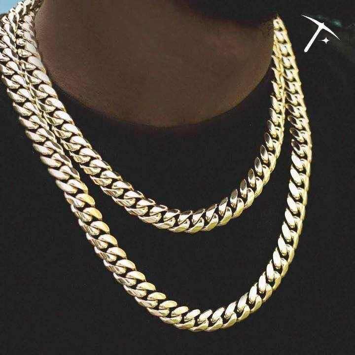 8Shine Signature Cuban Or jaune - 12 mm