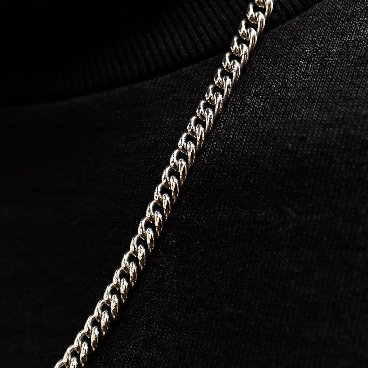 Chaîne 8Shine Cuban Link Or blanc - 5 mm