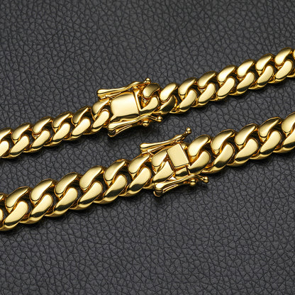 Bracelet Micro Cuban 8Shine Or Jaune - 3mm