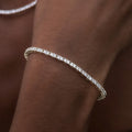 Bracelet 8Shine — Tennis à Diamants en Or Jaune 2mm