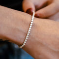 Bracelet 8Shine — Micro Tennis en Or Blanc