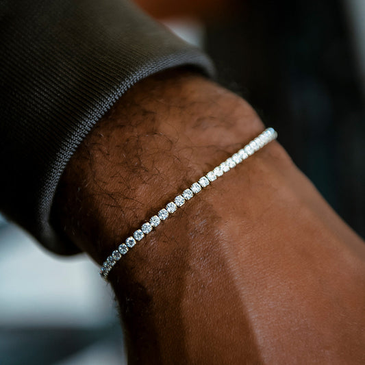Bracelet Micro Tennis 8Shine Or Jaune