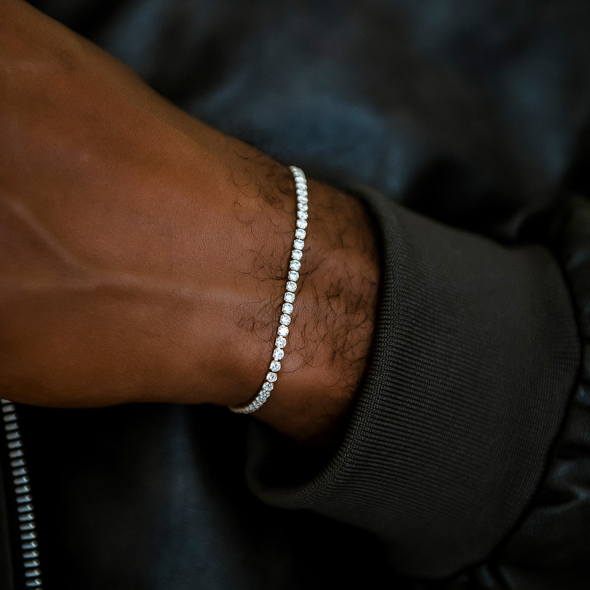 Bracelet Micro Tennis 8Shine Or Jaune