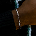 Bracelet Micro Cuban 8Shine en Argent - 3mm