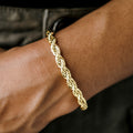 Bracelet 8Shine — Rope en Or Jaune 6mm