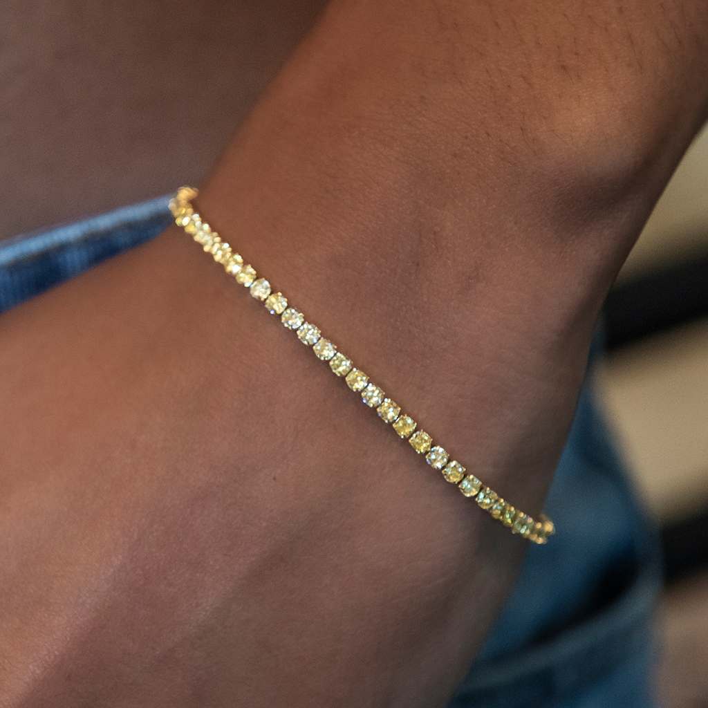 Bracelet 8Shine — Micro Tennis Canary