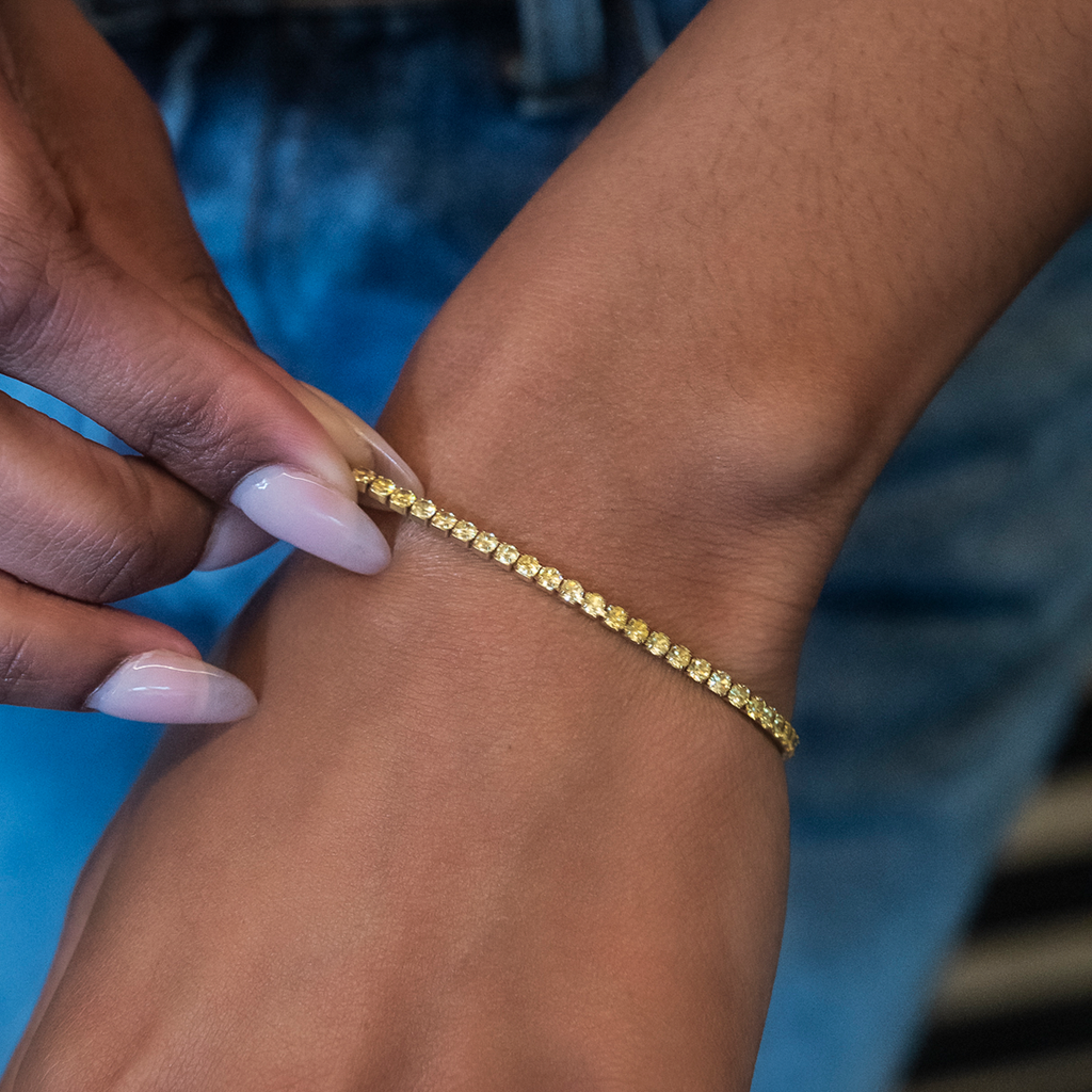 Bracelet 8Shine — Micro Tennis Canary