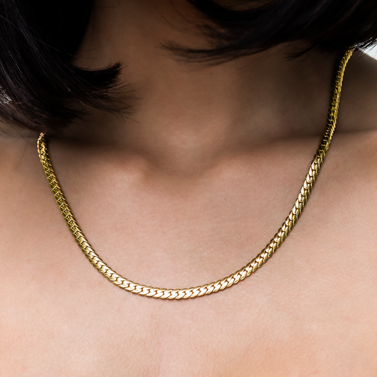 Collier 8Shine — Chaîne South Cuban™ en Or Jaune 5mm