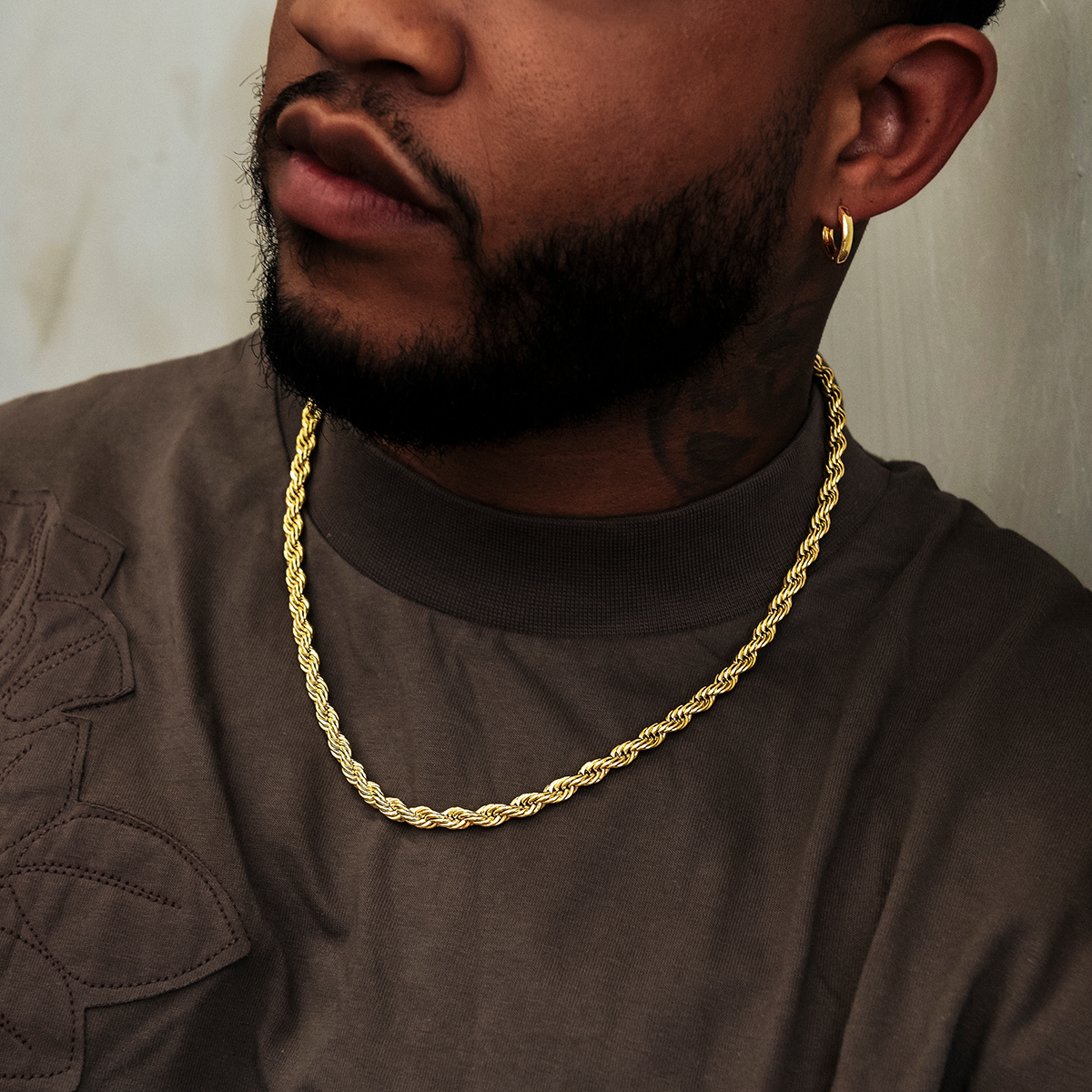 Chaîne 8Shine Rope en Or Jaune – 6mm