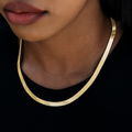 Collier 8Shine Chaîne Herringbone en Or - 8mm