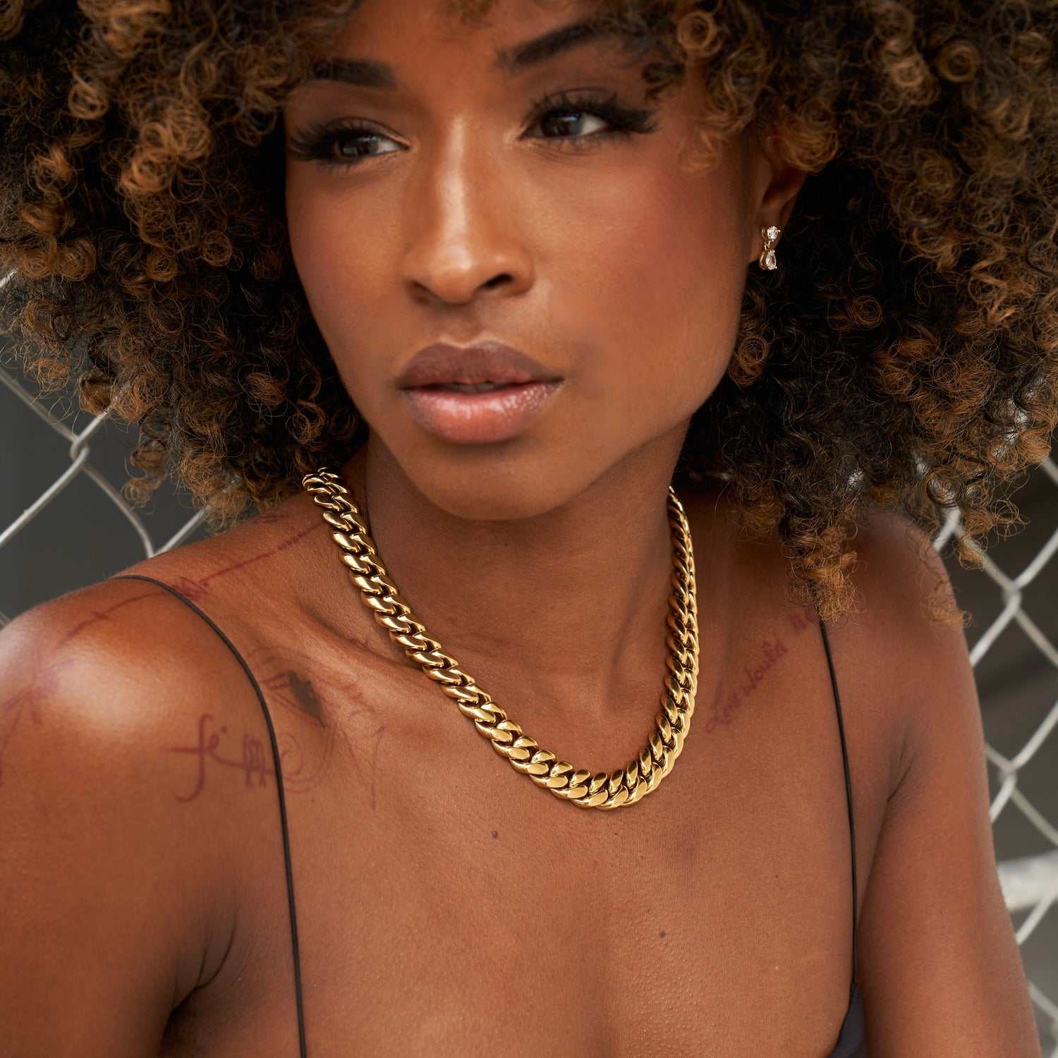 Collier 8Shine — Chaîne Signature Cuban en Or Jaune 12mm