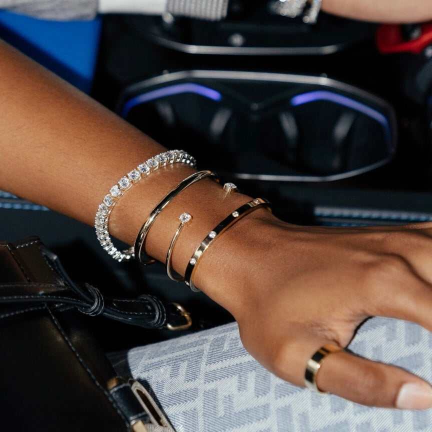 Bracelet 8Shine — Classic Open Cuff