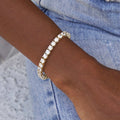Bracelet 8Shine — Tennis à Diamants en Or Jaune 5mm