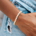 Bracelet 8Shine — Micro Clustered Tennis en Or Jaune