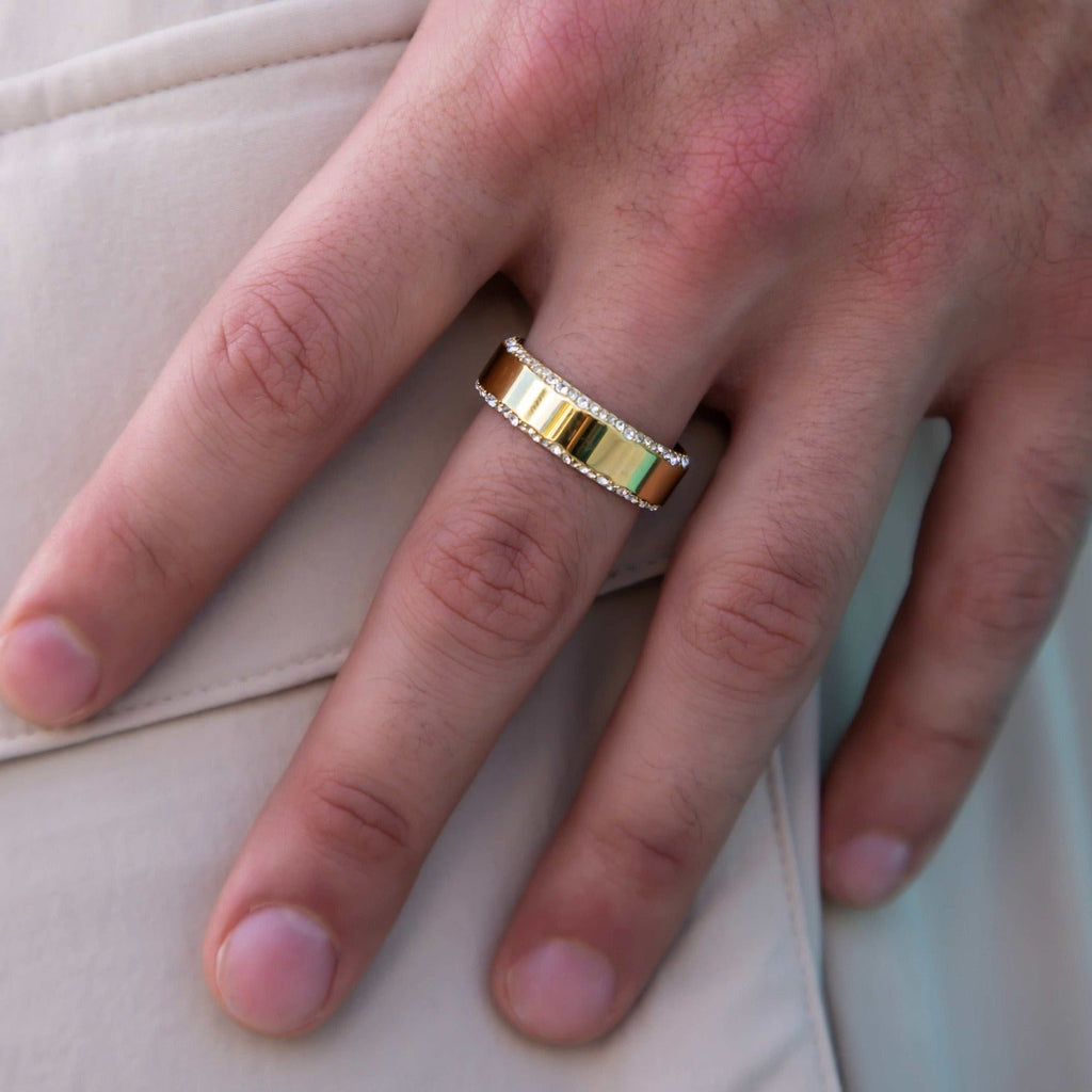 Bague 8Shine – Diamond Edge en Or Jaune