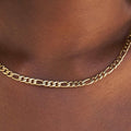 Collier 8Shine — Chaîne Figaro en Or 4mm