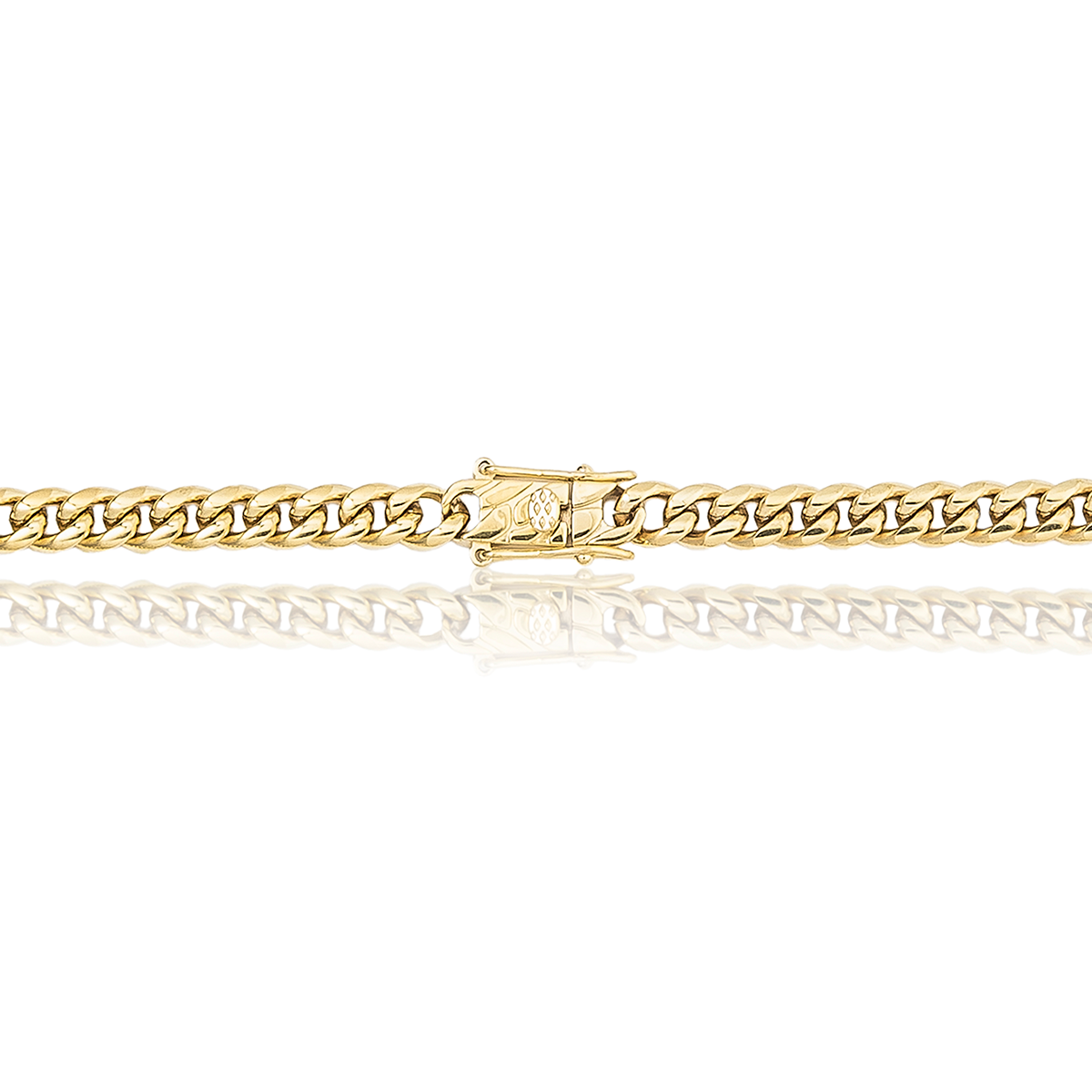 Collier 8Shine - Chaîne Cuban Link en Or Jaune 5mm
