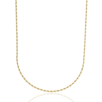 Chaîne 8Shine Rope en Or Jaune – 2mm