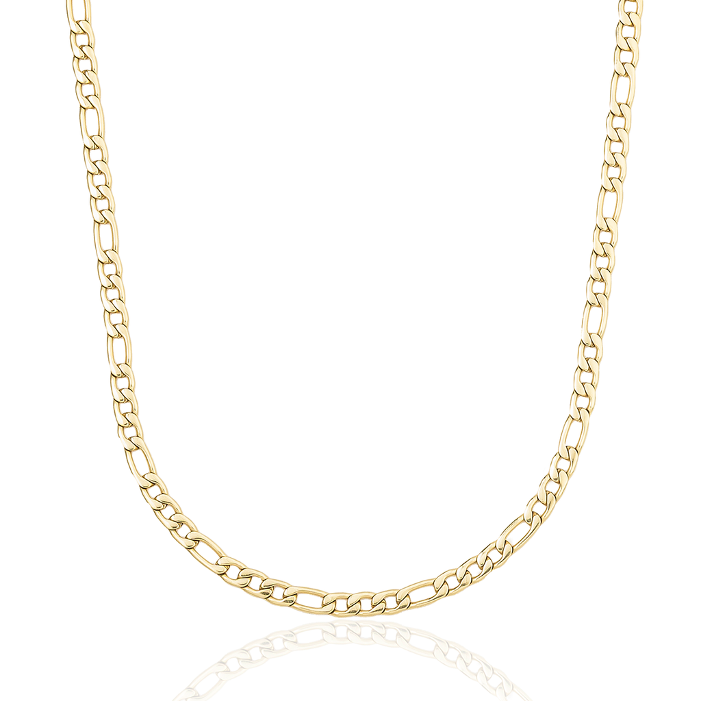 Collier 8Shine — Chaîne Figaro en Or 4mm