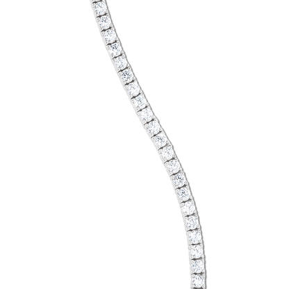 Chaîne Tennis Diamond 8Shine en Or Blanc – 3 mm