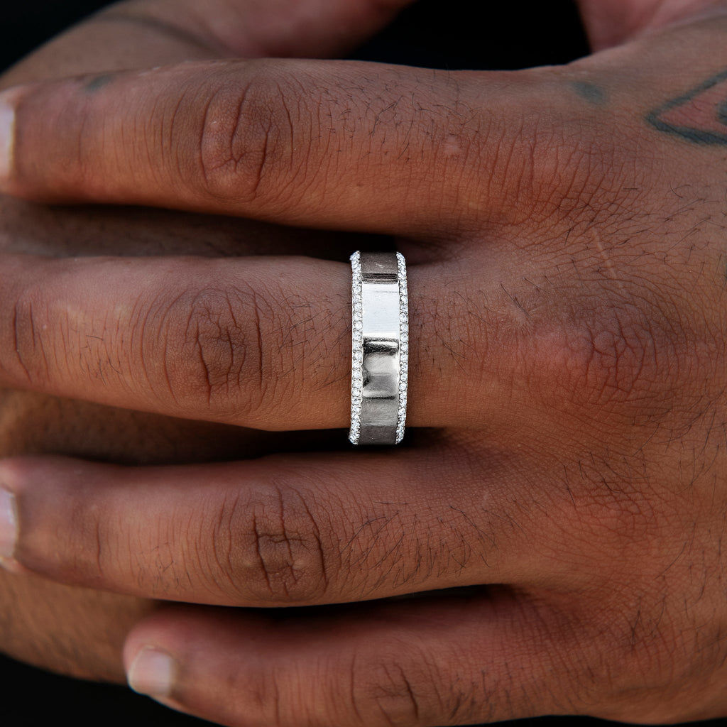 Bague 8Shine – Diamond Edge en Or Blanc