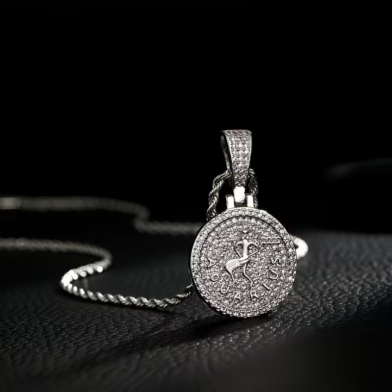 Pendentif 8Shine - Signe du Zodiaque Plaqué en Argent
