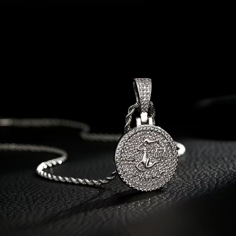 Pendentif 8Shine - Signe du Zodiaque Plaqué en Argent