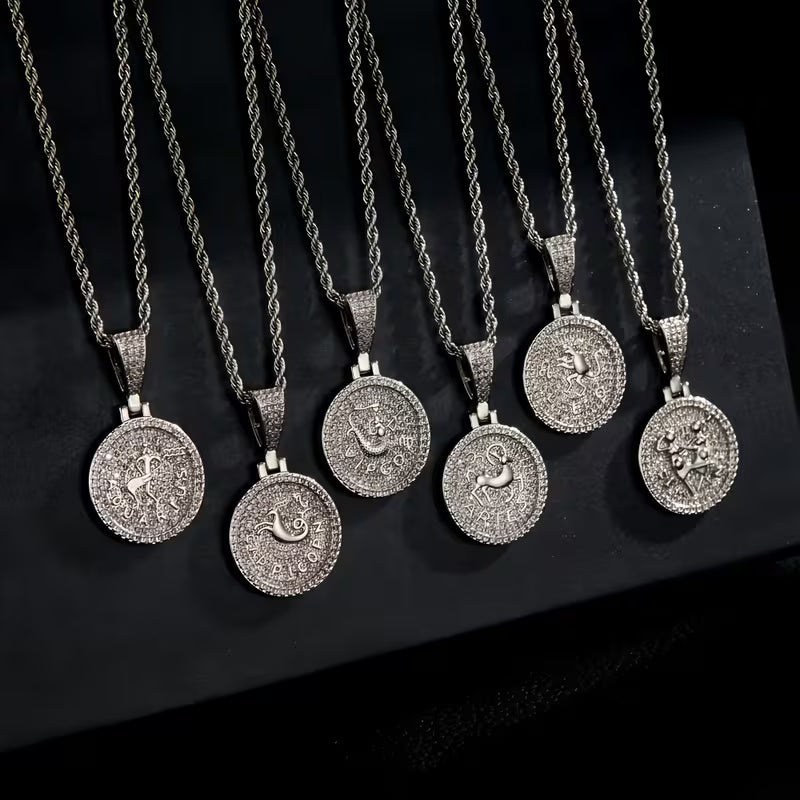Pendentif 8Shine - Signe du Zodiaque Plaqué en Argent