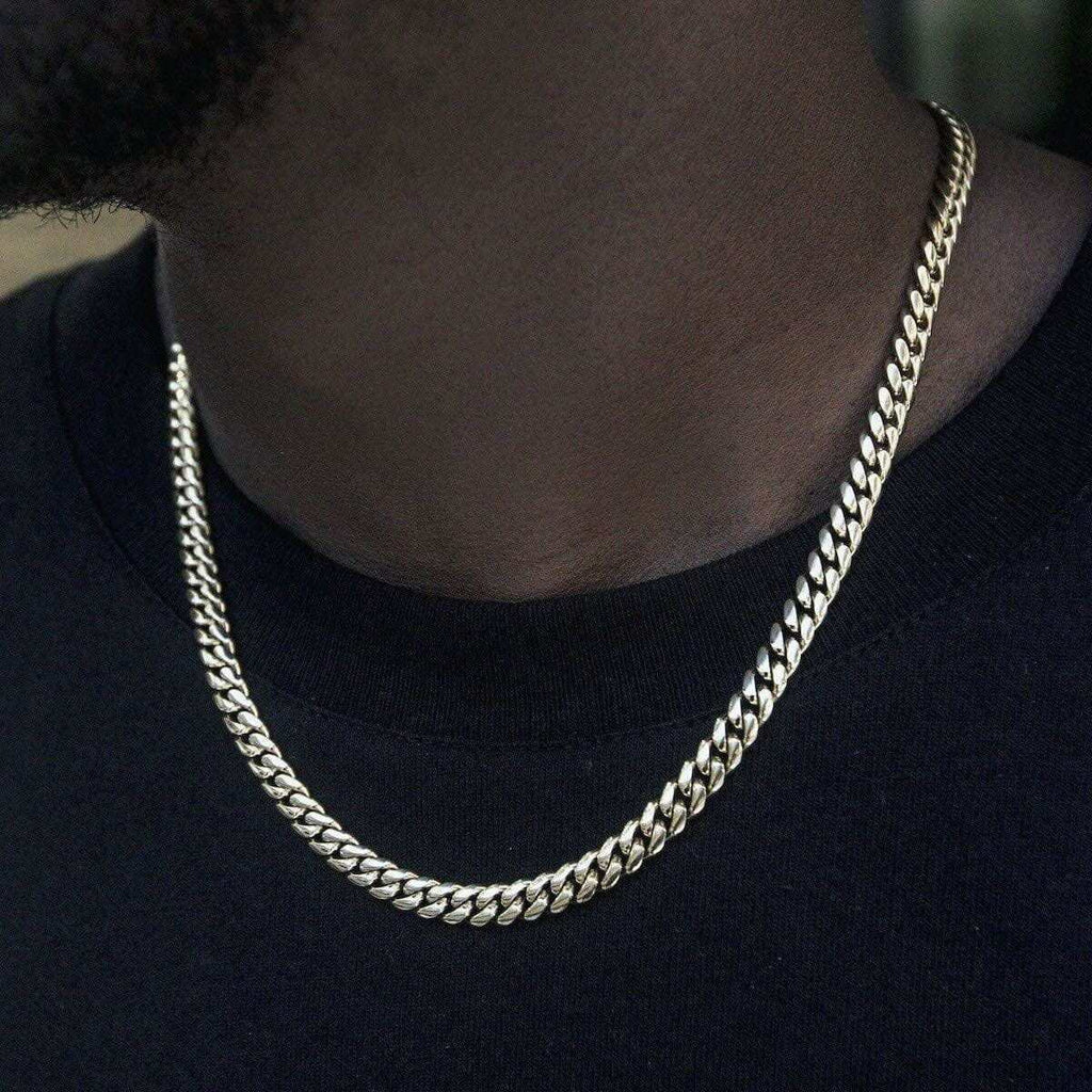 Chaîne Cuban Signature 8Shine en Or jaune – 6 mm