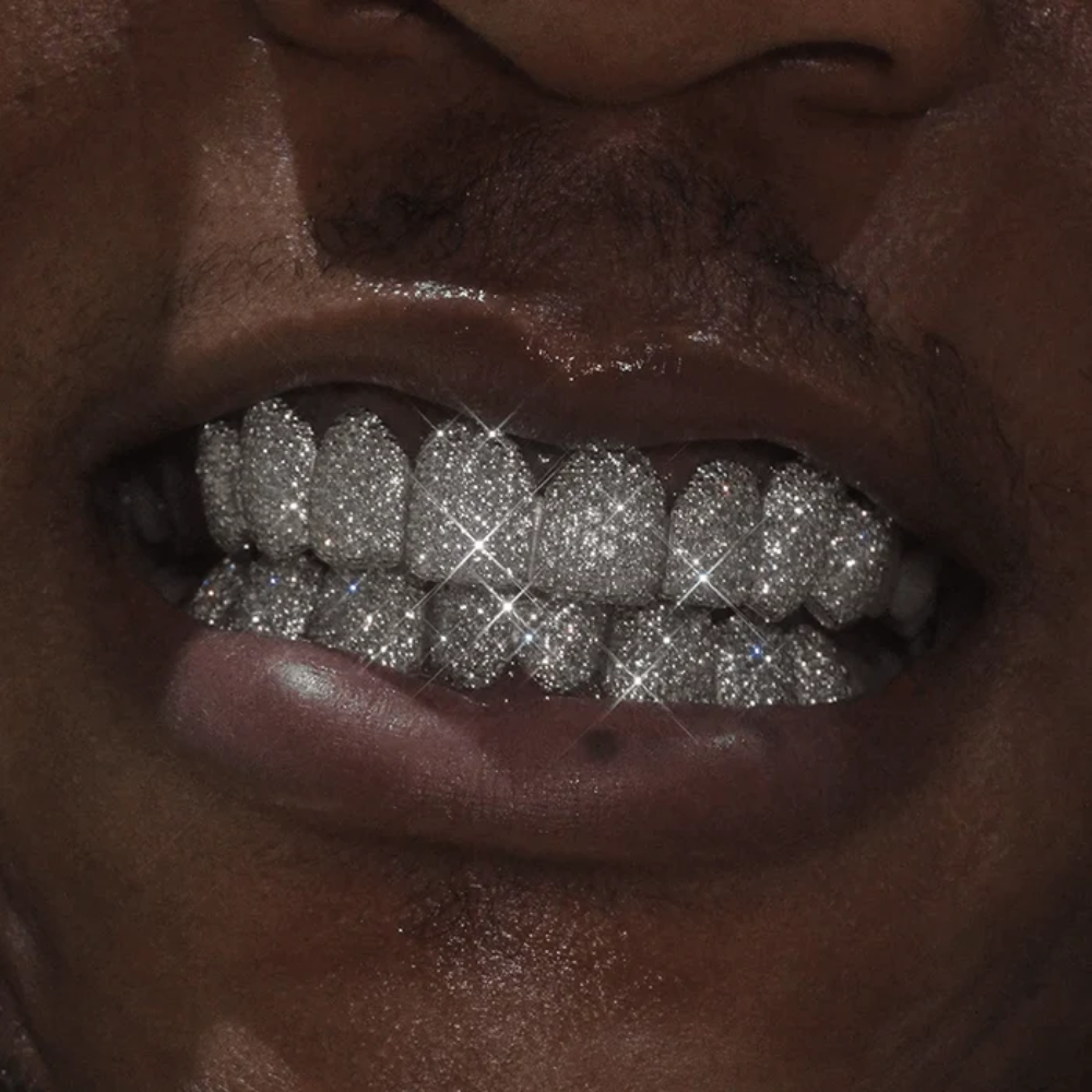 The Iced Silver Grillz