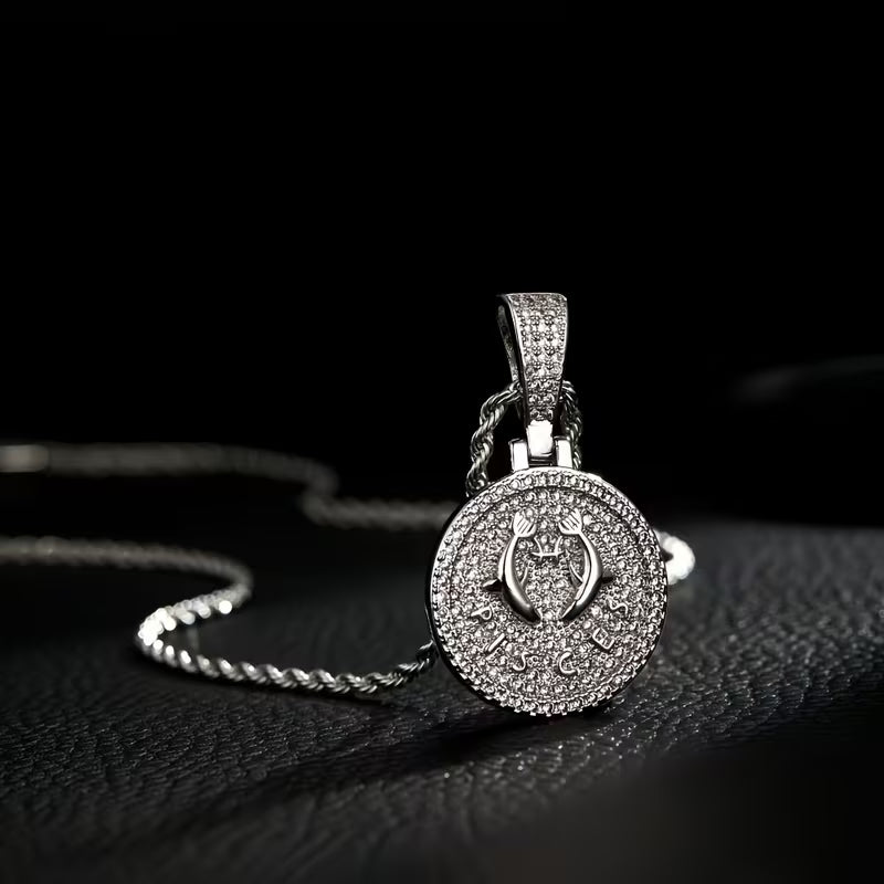 Pendentif 8Shine - Signe du Zodiaque Plaqué en Argent