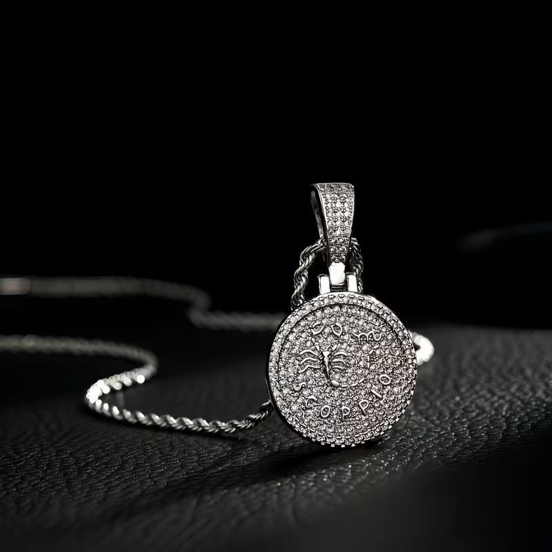Pendentif 8Shine - Signe du Zodiaque Plaqué en Argent